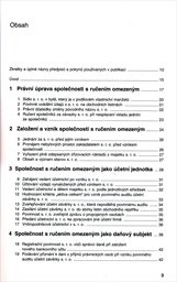 Společnost s ručením omezeným z účetního a daňového pohledu