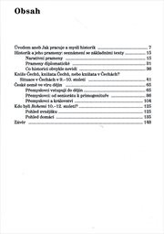 Česk&eacute; země za prvn&iacute;ch Přemyslovců v 10.-12. stolet&iacute;
                        (I. d&iacute;l,)
                    