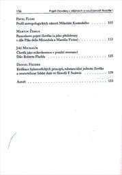 Pojetí člověka v dějinách a současnosti filosofie
(I,)