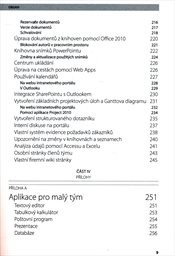 Týmová spolupráce v Microsoft Office, SharePointu, Office Web Apps a Live Mesh