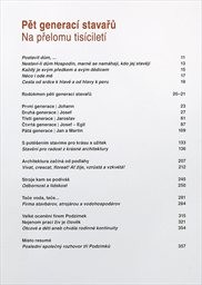 Pět generac&iacute; stavařů