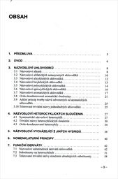 N&aacute;zvoslov&iacute; organick&yacute;ch sloučenin