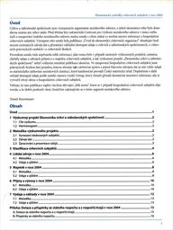 Ekonomick&eacute; v&yacute;sledky c&iacute;rkevn&iacute;ch subjektů v roce 2004