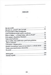 Z jeviště i z&aacute;kulis&iacute; česk&eacute; politiky a ekonomiky