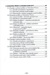 Komparativní analýza konfliktů v Acehu a na Východním Timoru