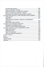 Opozičn&iacute; proudy v česk&eacute; společnosti 1969-1989