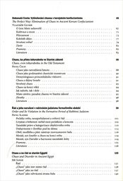 Ř&aacute;d a chaos v archaick&yacute;ch kultur&aacute;ch