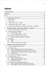 Ř&iacute;zen&iacute; bezpečnosti informac&iacute;