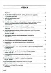 Celoživotn&iacute; učen&iacute; a soci&aacute;ln&iacute; politika: vazby a přesahy