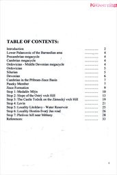 Lower palaeozoic of the Barrandian Area