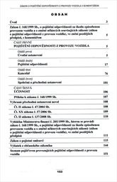 Z&aacute;kon o pojištěn&iacute; odpovědnosti z provozu vozidla