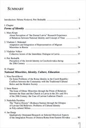 National minorities, identity, education