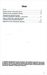 Nový občanský zákoník s aktualizovanou důvodovou zprávou a rejstříkem