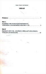 Public private partnership