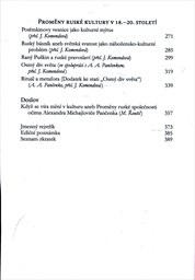 Metamorf&oacute;zy rusk&eacute; kultury