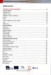 Nápadník pro výuku dle učebních stylů