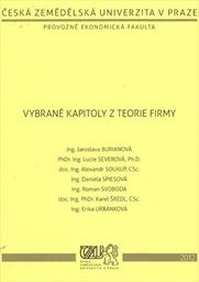 Vybrané kapitoly z teorie firmy