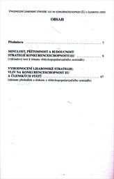 Vyhodnocení Lisabonské strategie: vliv na konkurenceschopnost EU a členských států