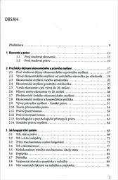 Ekonomie, pr&aacute;vo a hospod&aacute;řsk&aacute; politika v česk&eacute;m prostřed&iacute;