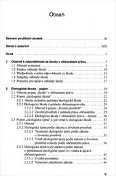 Odpovědnost za ekologick&eacute; škody v občansk&eacute;m pr&aacute;vu