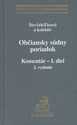 Občiansky súdny poriadok
(I. diel,)