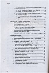 Základy kriminologie a trestní politiky