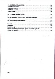 V&yacute;voj bojov&yacute;ch sportů