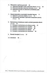 Plant&aacute;že dřevin pro biomasu, v&aacute;nočn&iacute; stromky a zalesňov&aacute;n&iacute; zemědělsk&yacute;ch půd