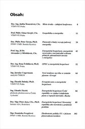 Energetická bezpečnost a mezinárodní politika