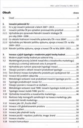Modern&iacute; pojet&iacute; inovac&iacute; a jejich typologi&iacute; pro praxi