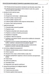 Finančn&iacute; hospodařen&iacute; &uacute;zemn&iacute;ch samospr&aacute;vn&yacute;ch celků