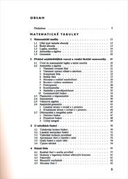 Matematické, fyzikální a chemické tabulky pro střední školy