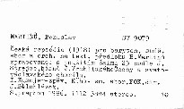 Česká rapsodie, kantáta, H. 118