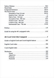 401 Czech verbs