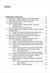 Veřejn&yacute; sektor - ř&iacute;zen&iacute; a financov&aacute;n&iacute;