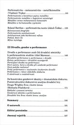 Performance - performativita
