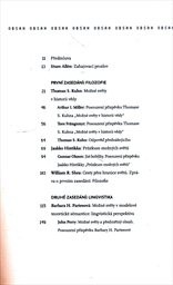 Možné světy v humanitních vědách, v umění a v přírodních vědách