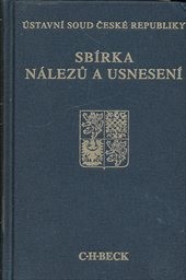 Sbírka nálezů a usnesení
                        (Svazek 62, ročník 2011 - III.díl)
                    