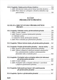 Přeměny a přeshraničn&iacute; přeměny obchodn&iacute;ch společnost&iacute; a družstev