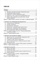 Manažersk&eacute; metody