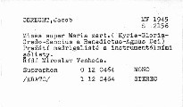 Missa super Maria zart