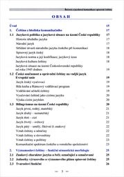 Řečov&aacute; a jazykov&aacute; komunikace spisovn&eacute; češtiny