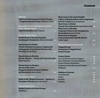 Performing arts Central Europe - Visegrad countries focus