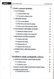 Sociologie ř&iacute;zen&iacute;