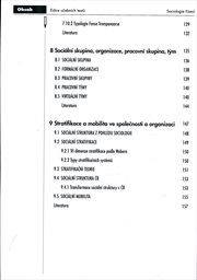 Sociologie ř&iacute;zen&iacute;