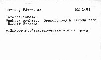 Československá státní hymna