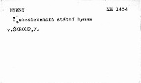 Československá státní hymna