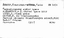 Československá státní hymna