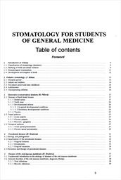 Stomatology for students of general medicine