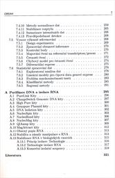 Metody molekulární biologie a bioinformatiky